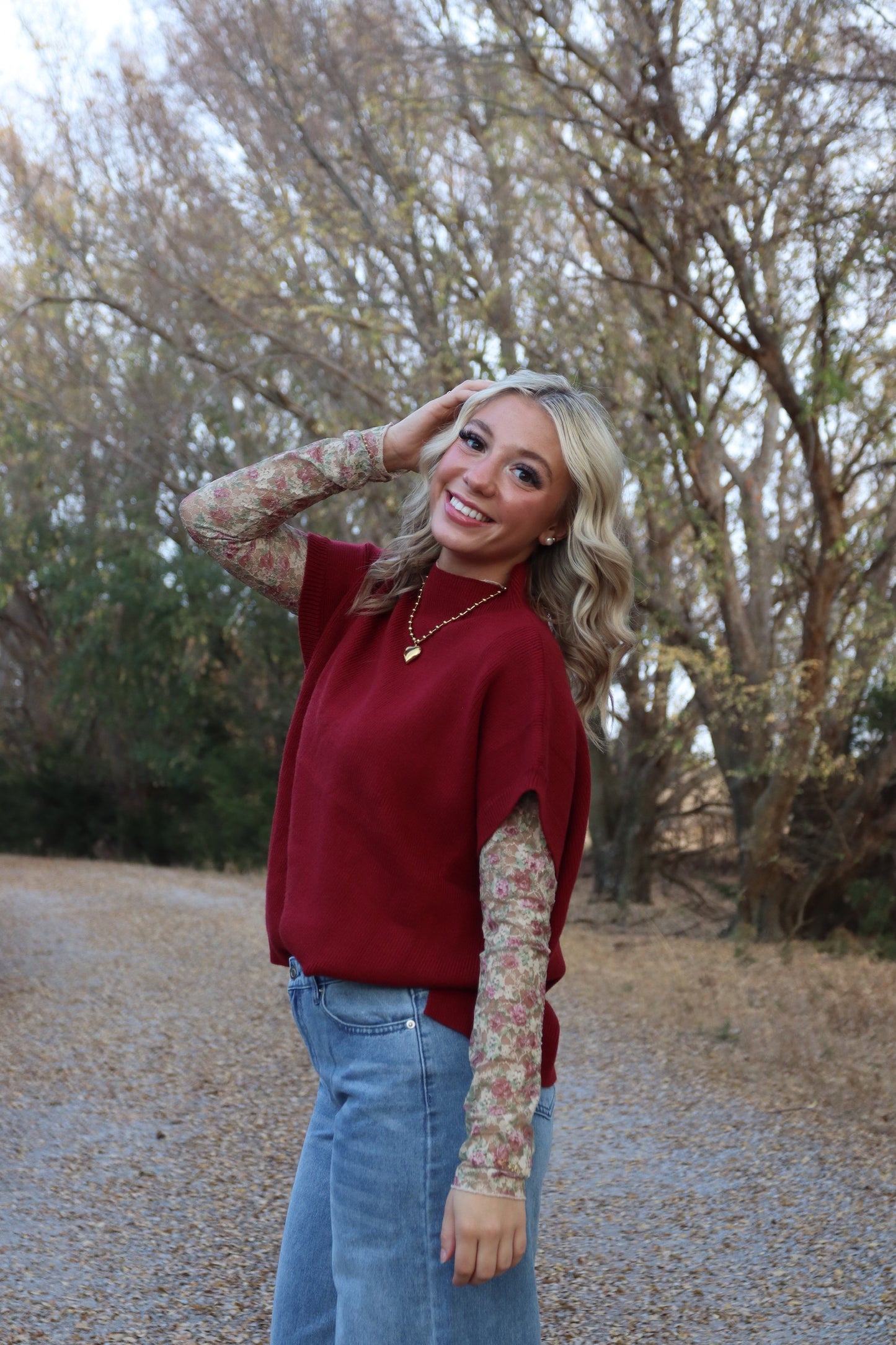 Apple Orchard Sweater Top