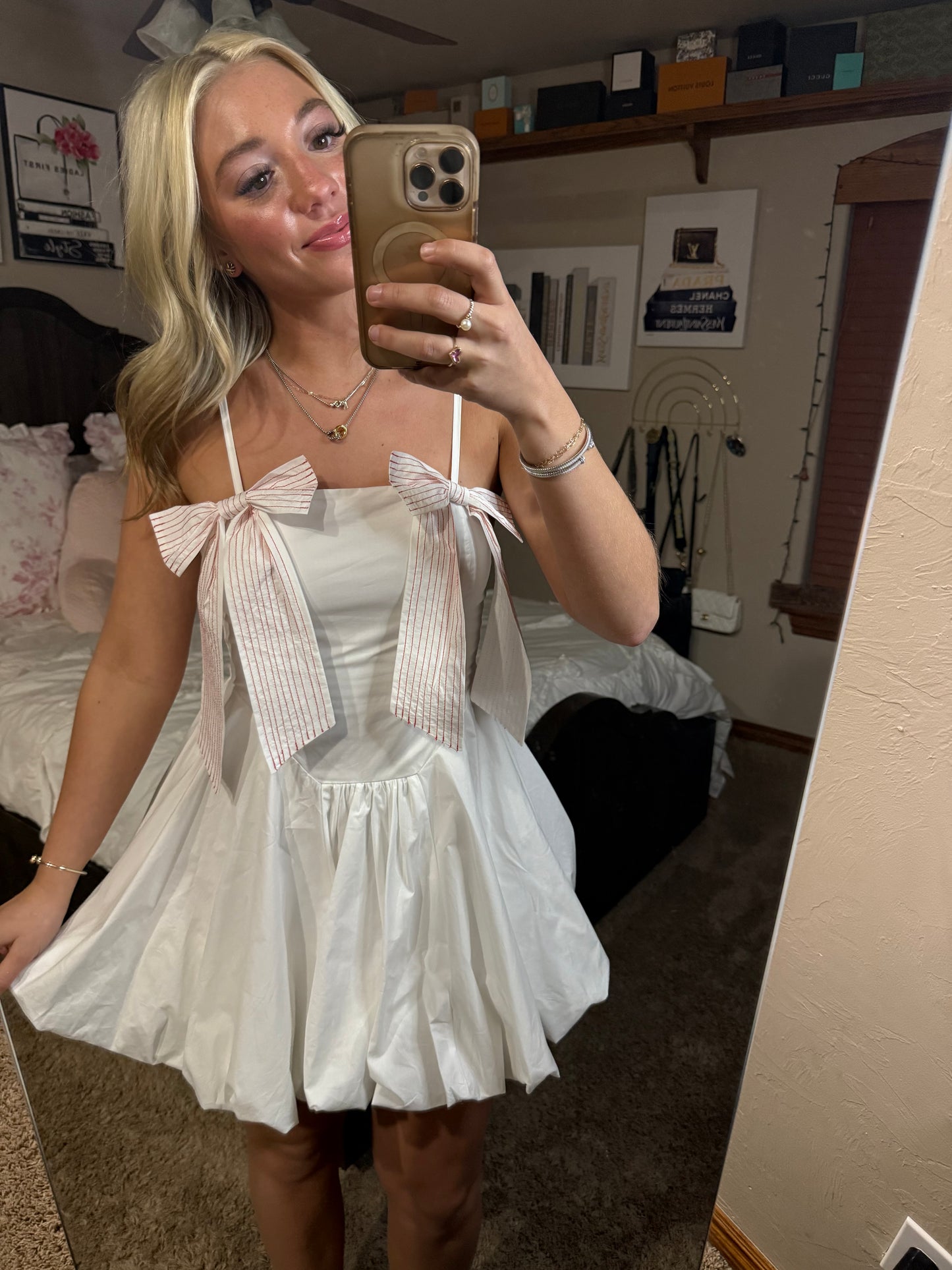 The Sweetheart Bow Dress