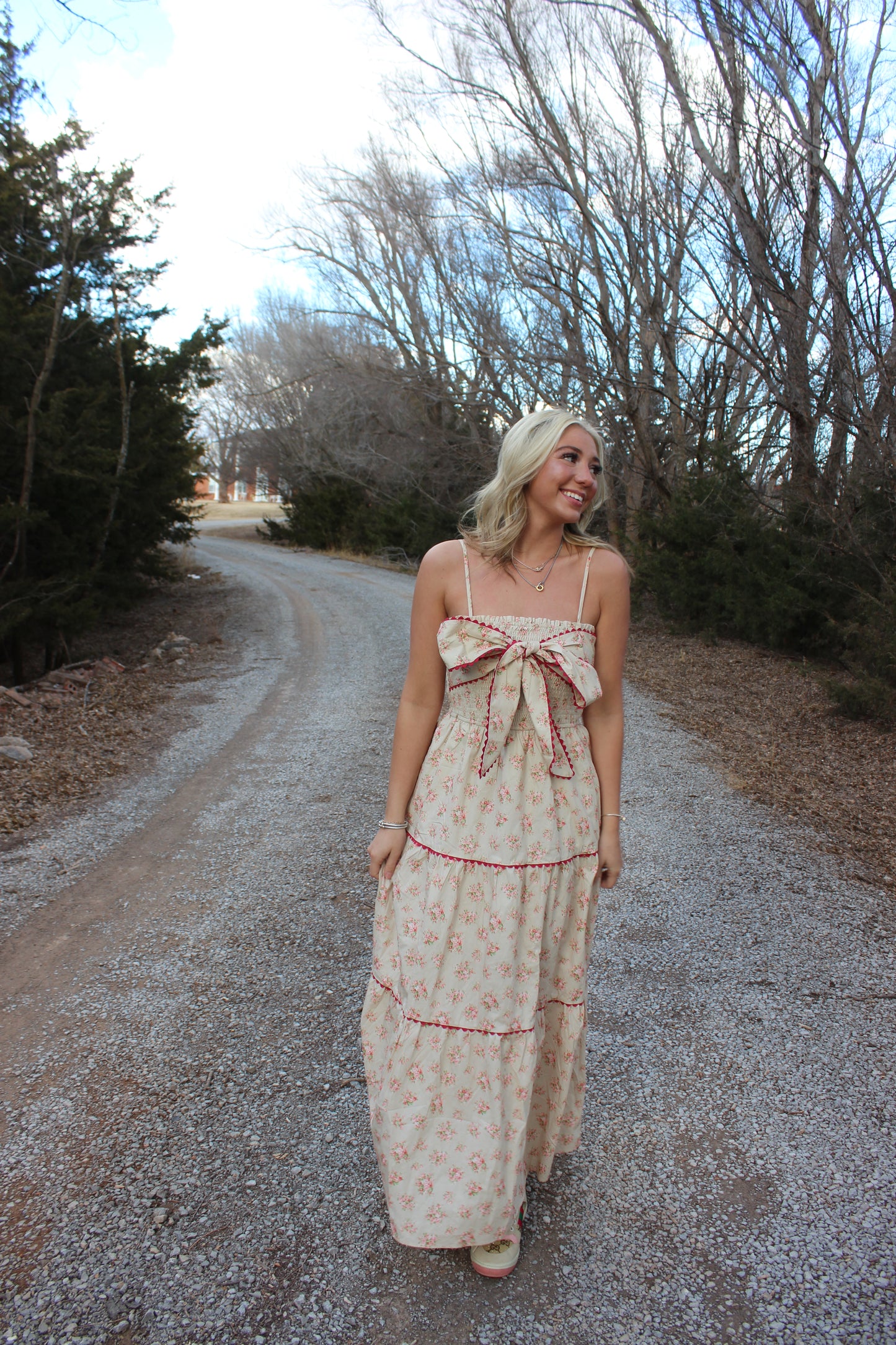 Pretty Posy Floral Maxi Dress