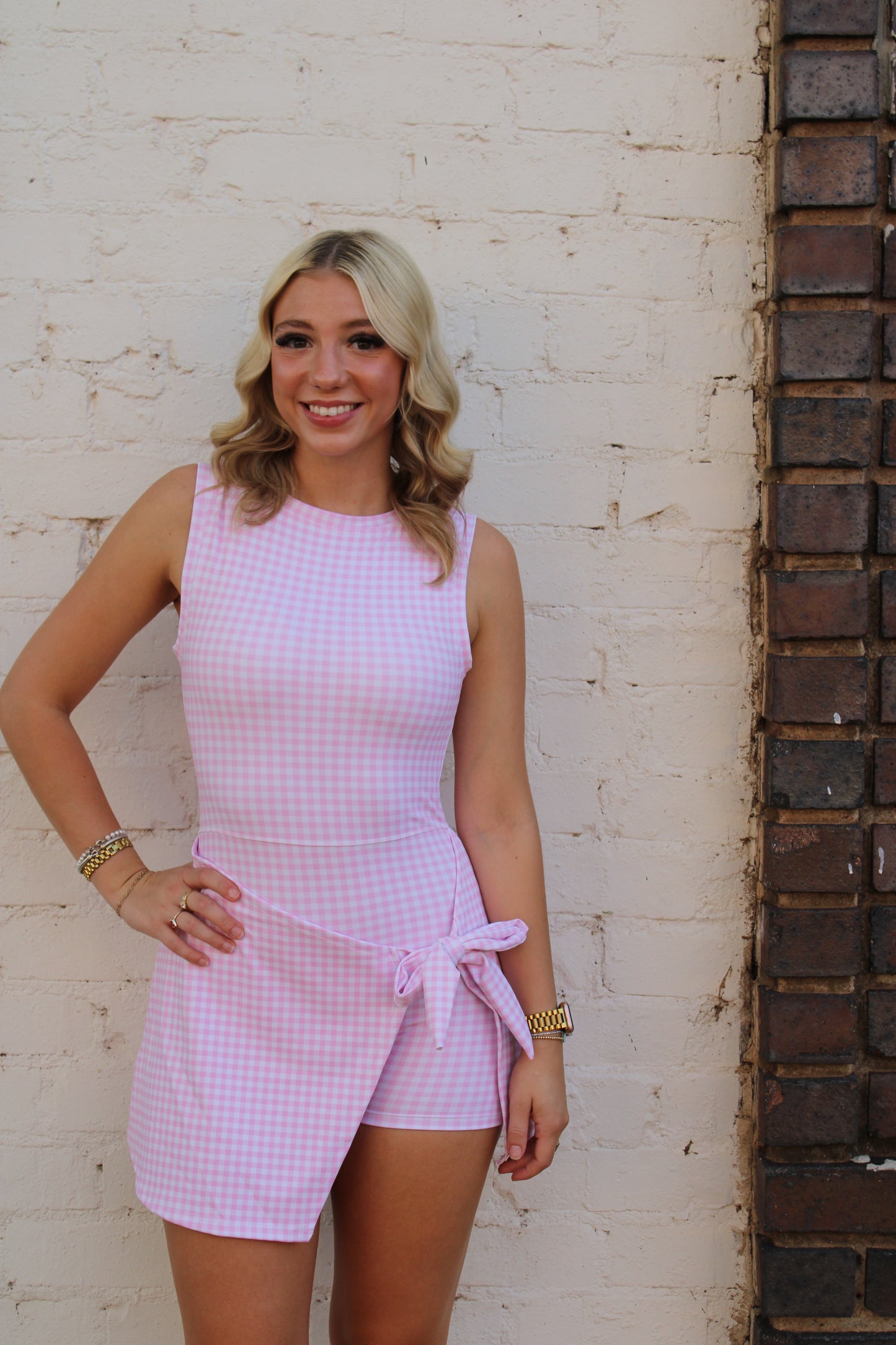 Sweet & Sassy Gingham Dress