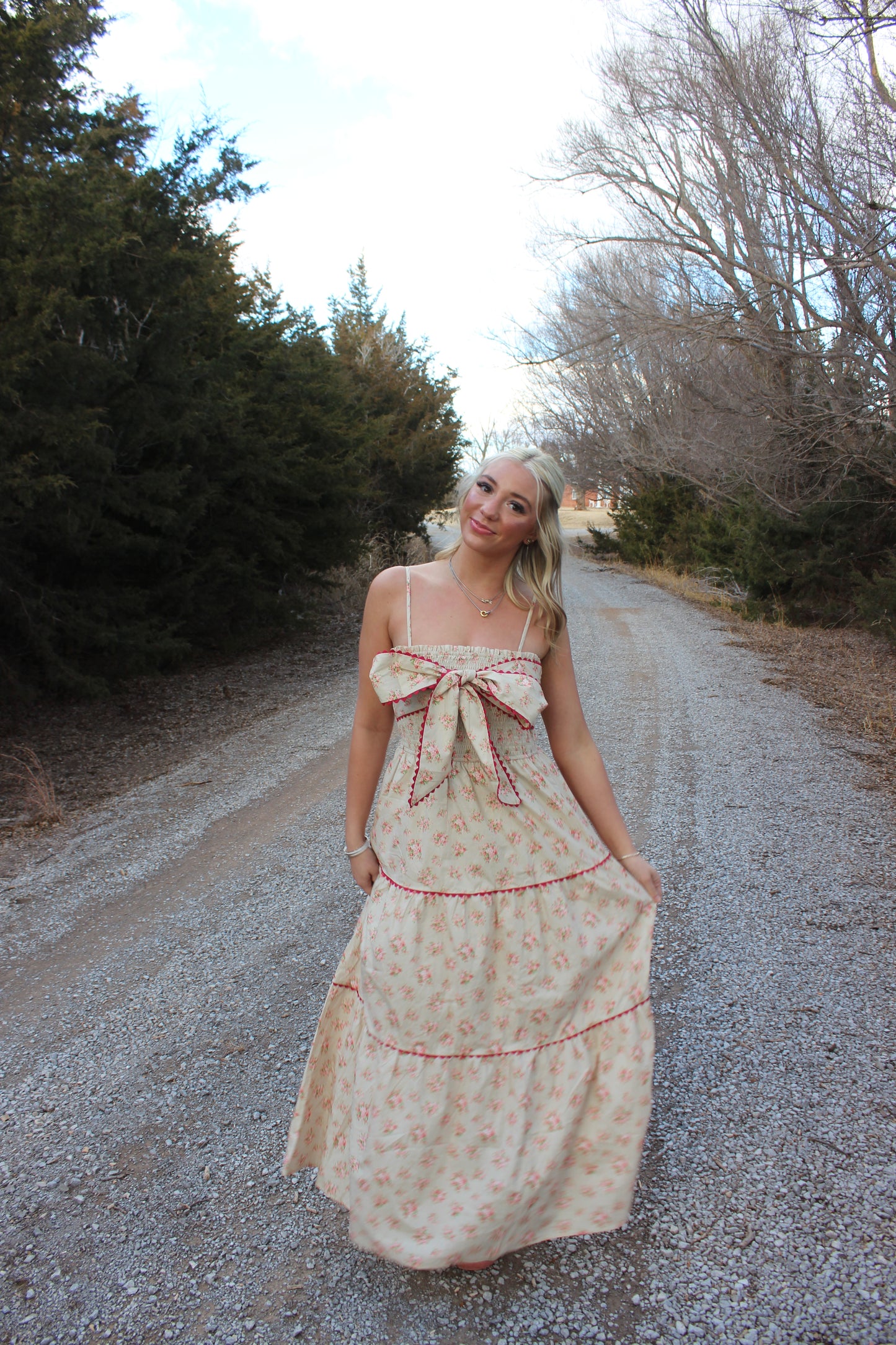 Pretty Posy Floral Maxi Dress