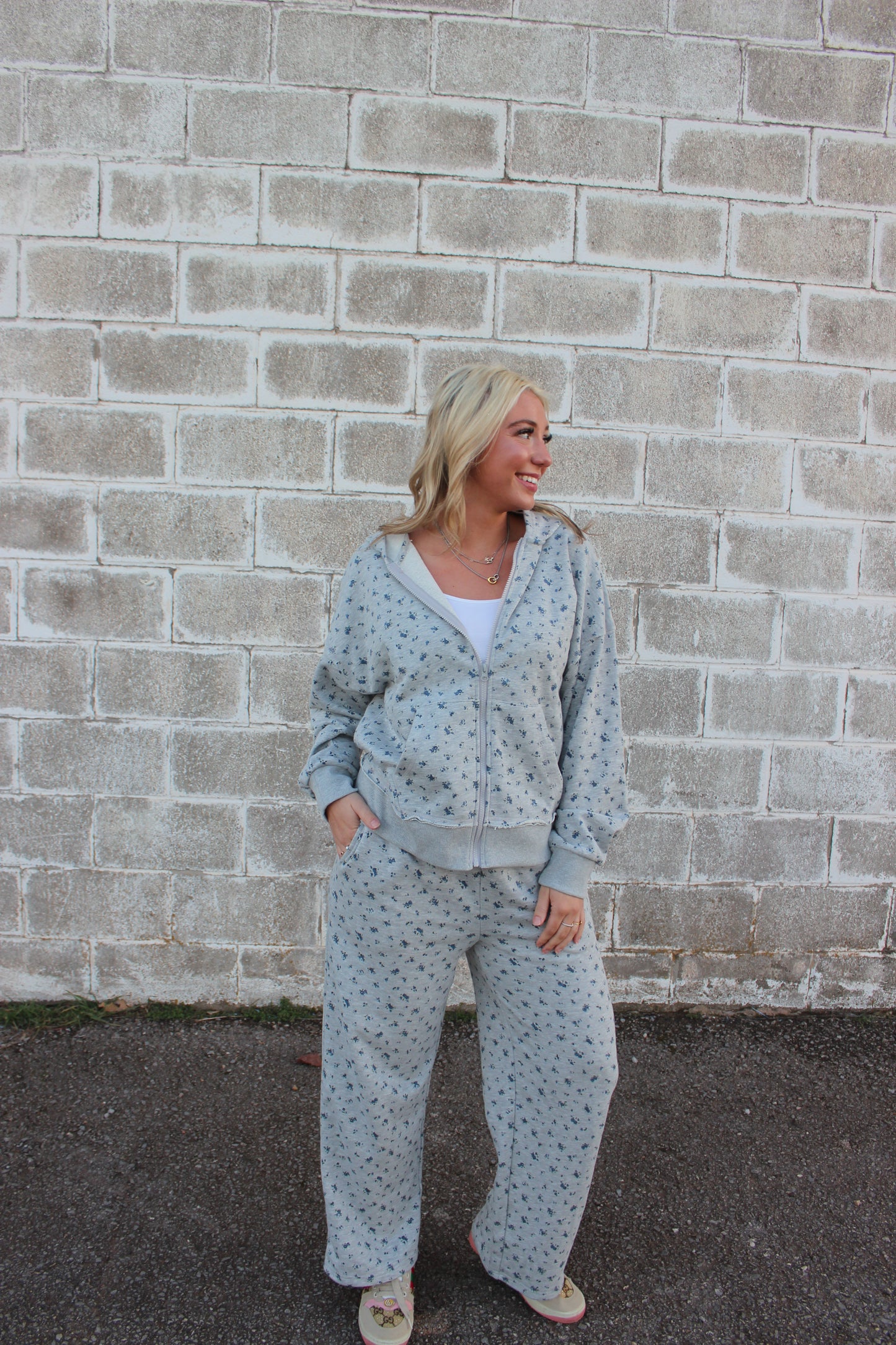 Petal Plush Sweat Set