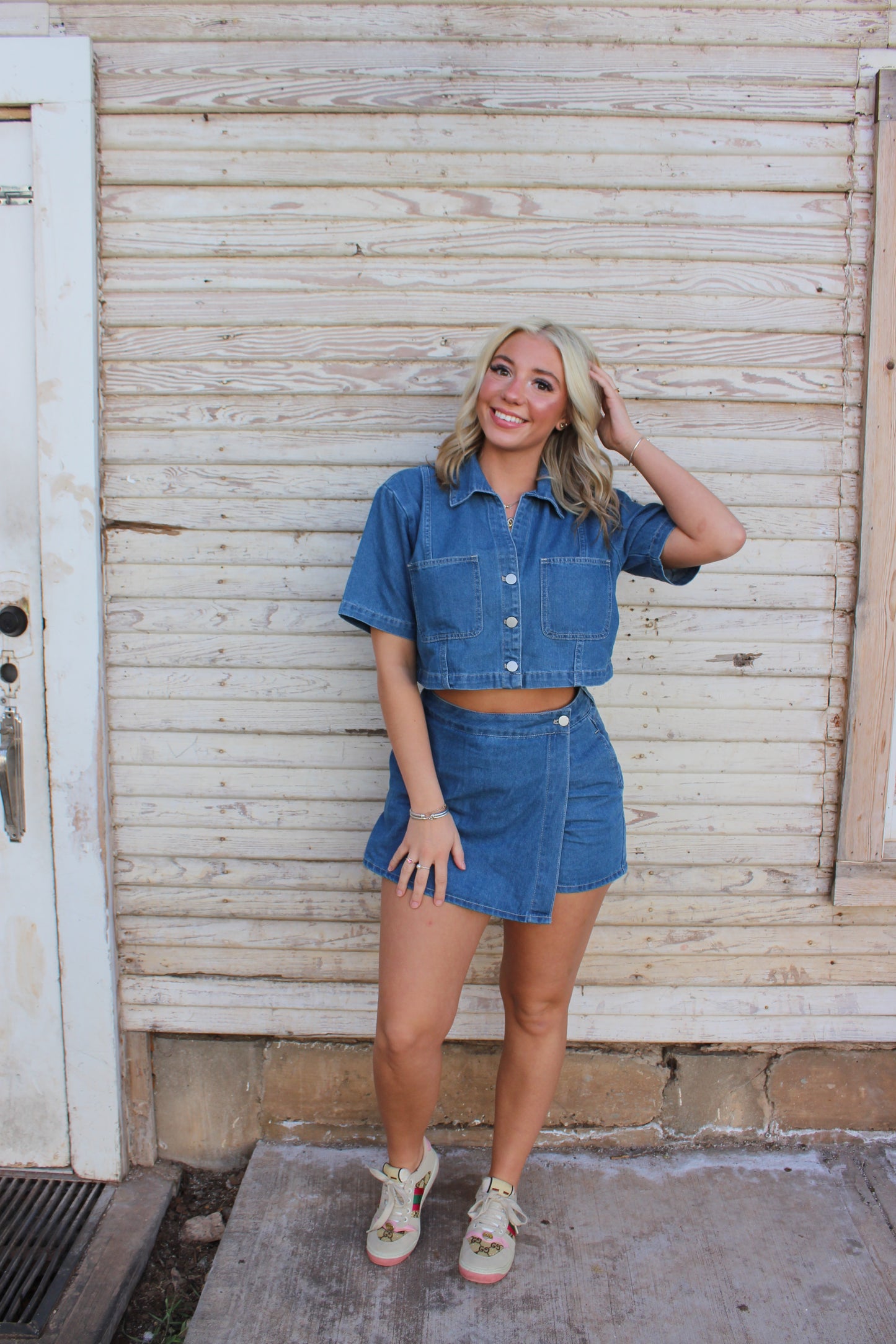 Southern Belle Denim Set