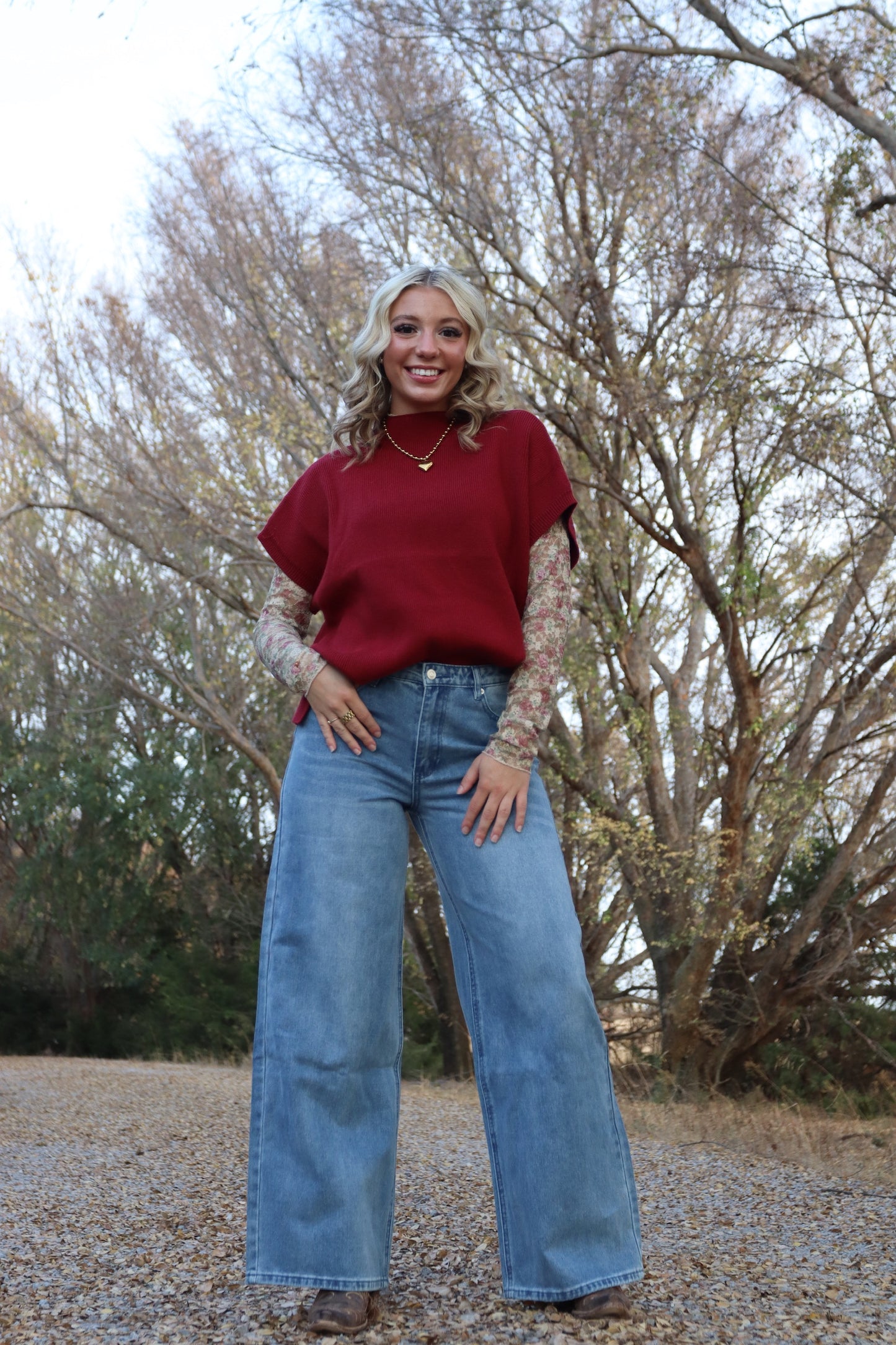 Apple Orchard Sweater Top