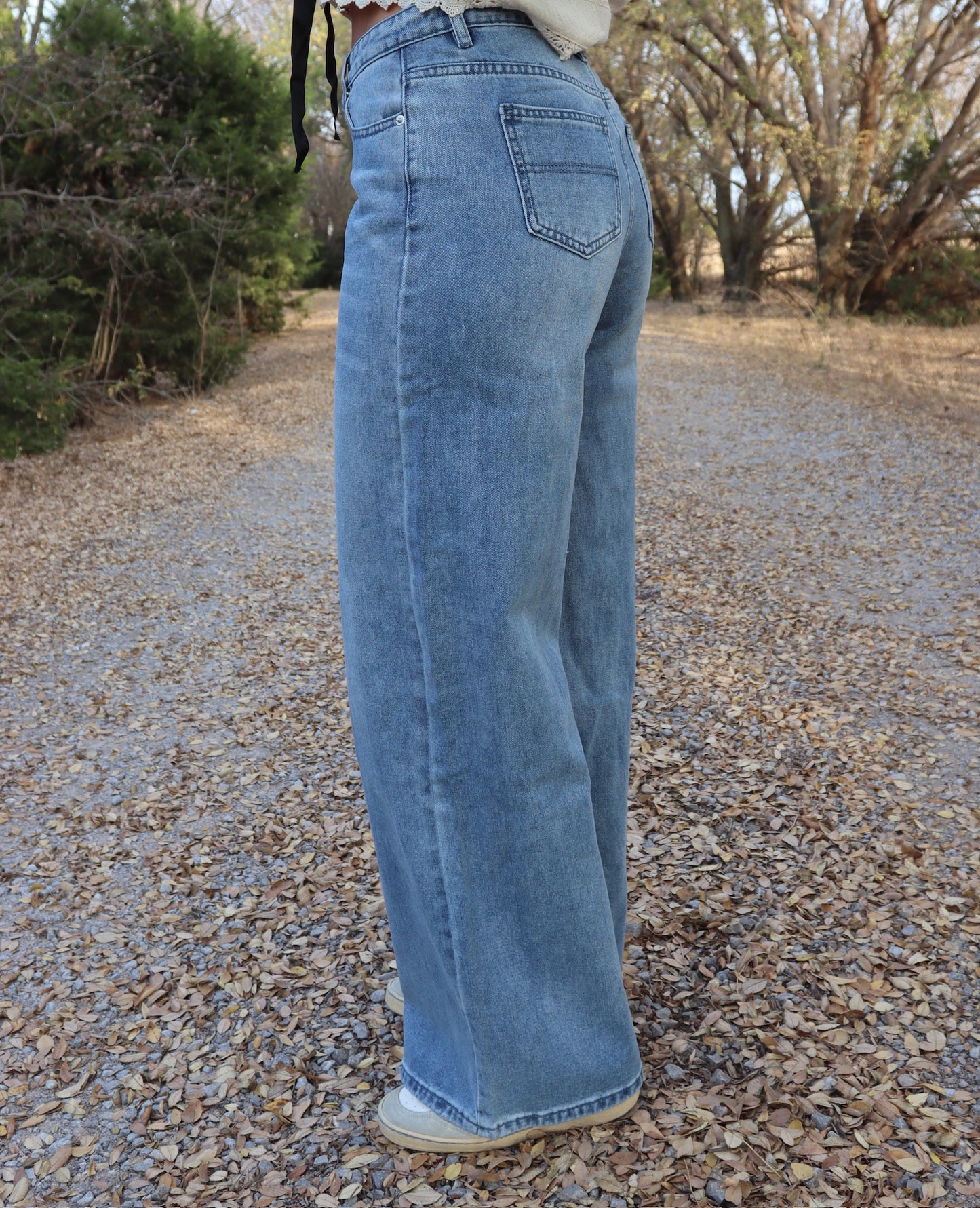 The Everyday Wide Leg Jeans