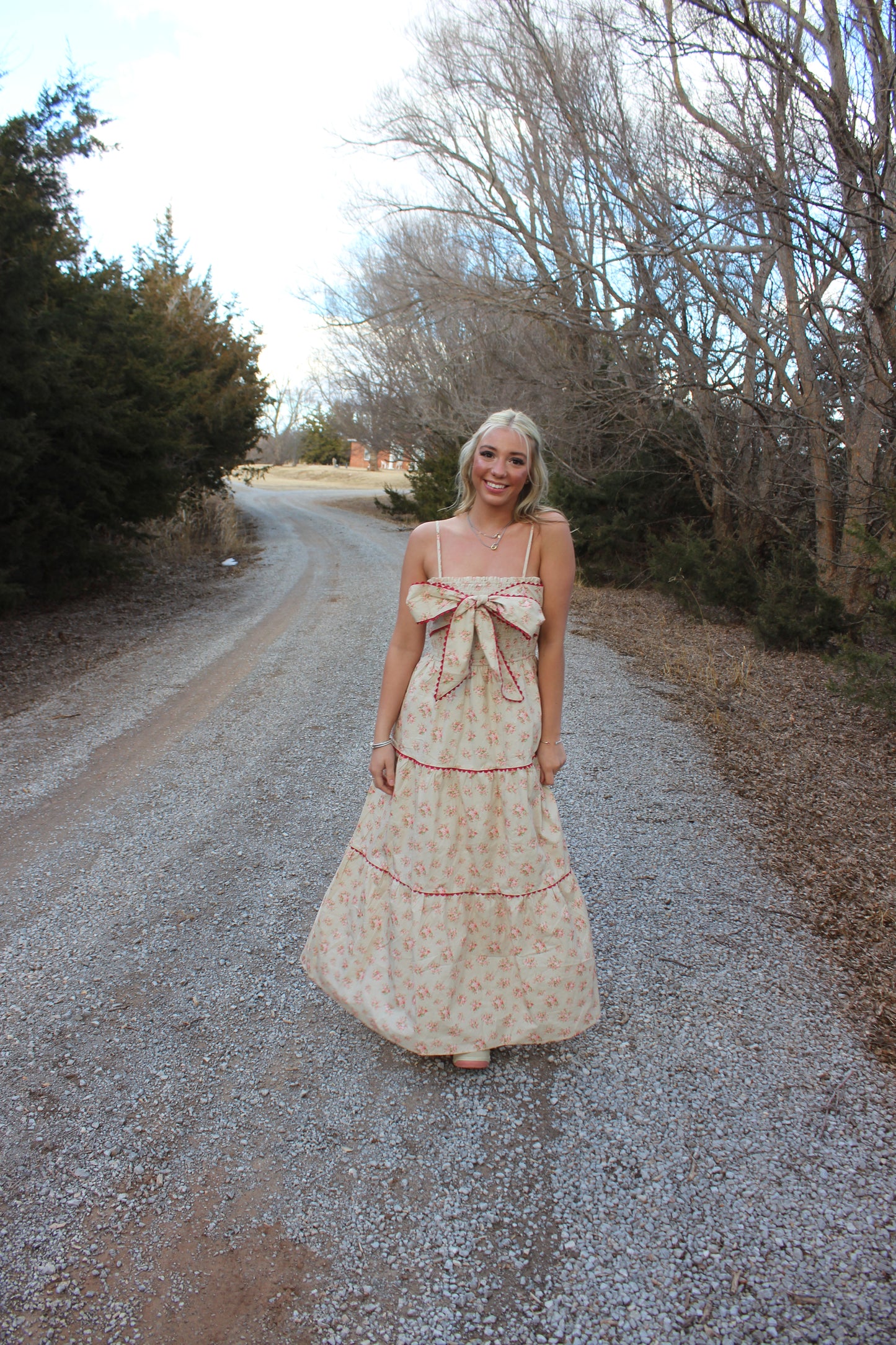 Pretty Posy Floral Maxi Dress