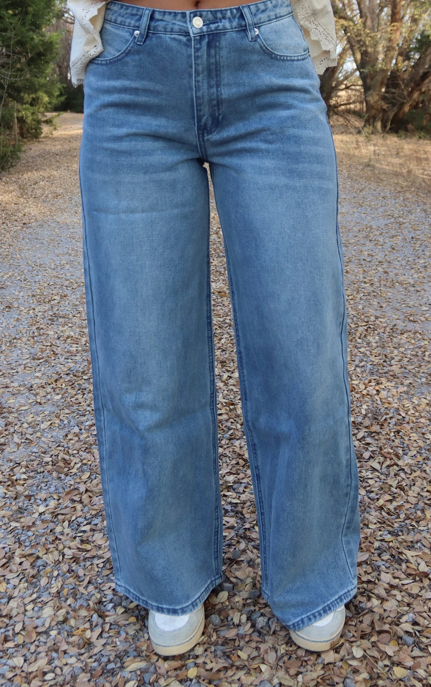 The Everyday Wide Leg Jeans