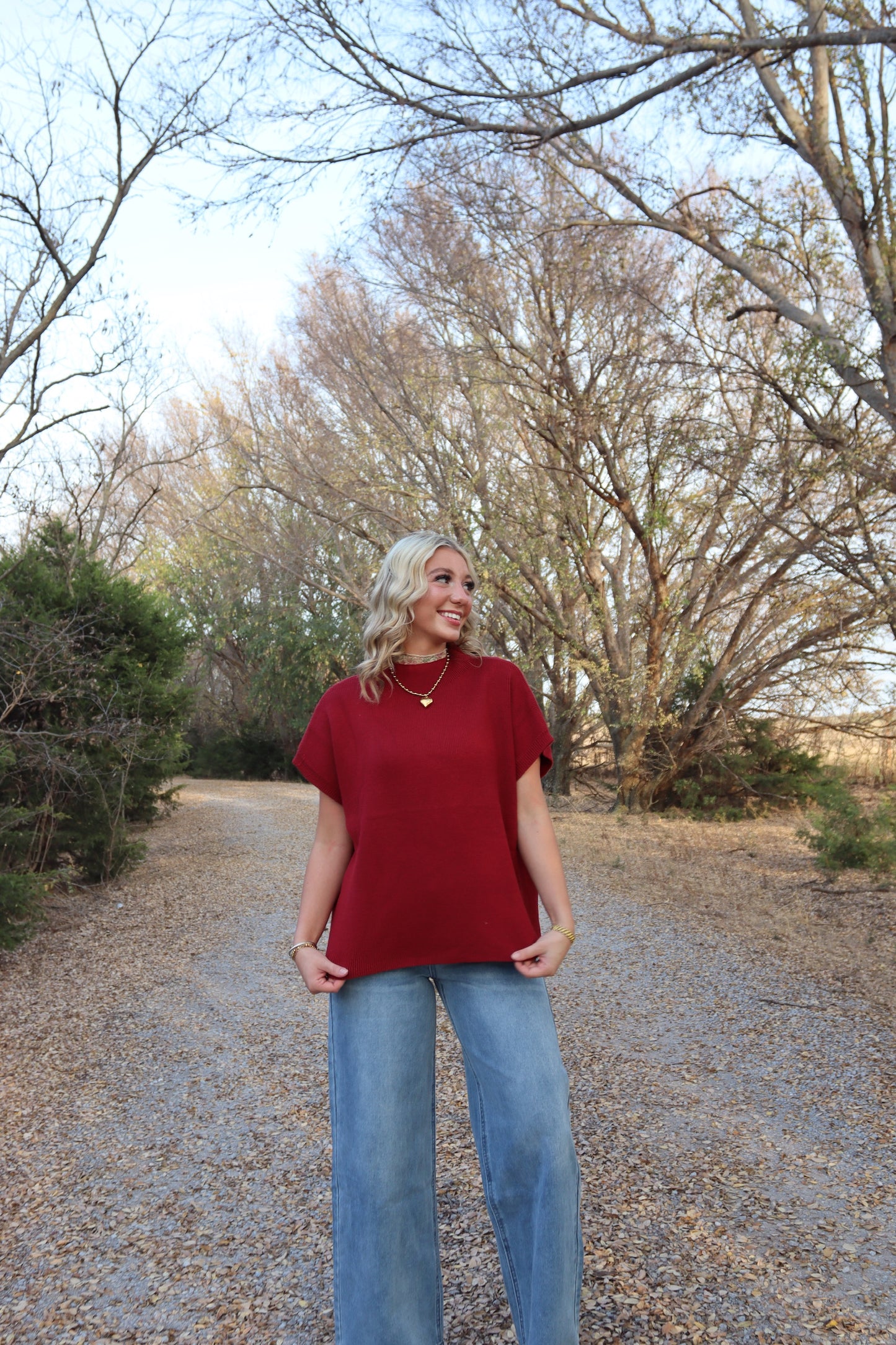 Apple Orchard Sweater Top