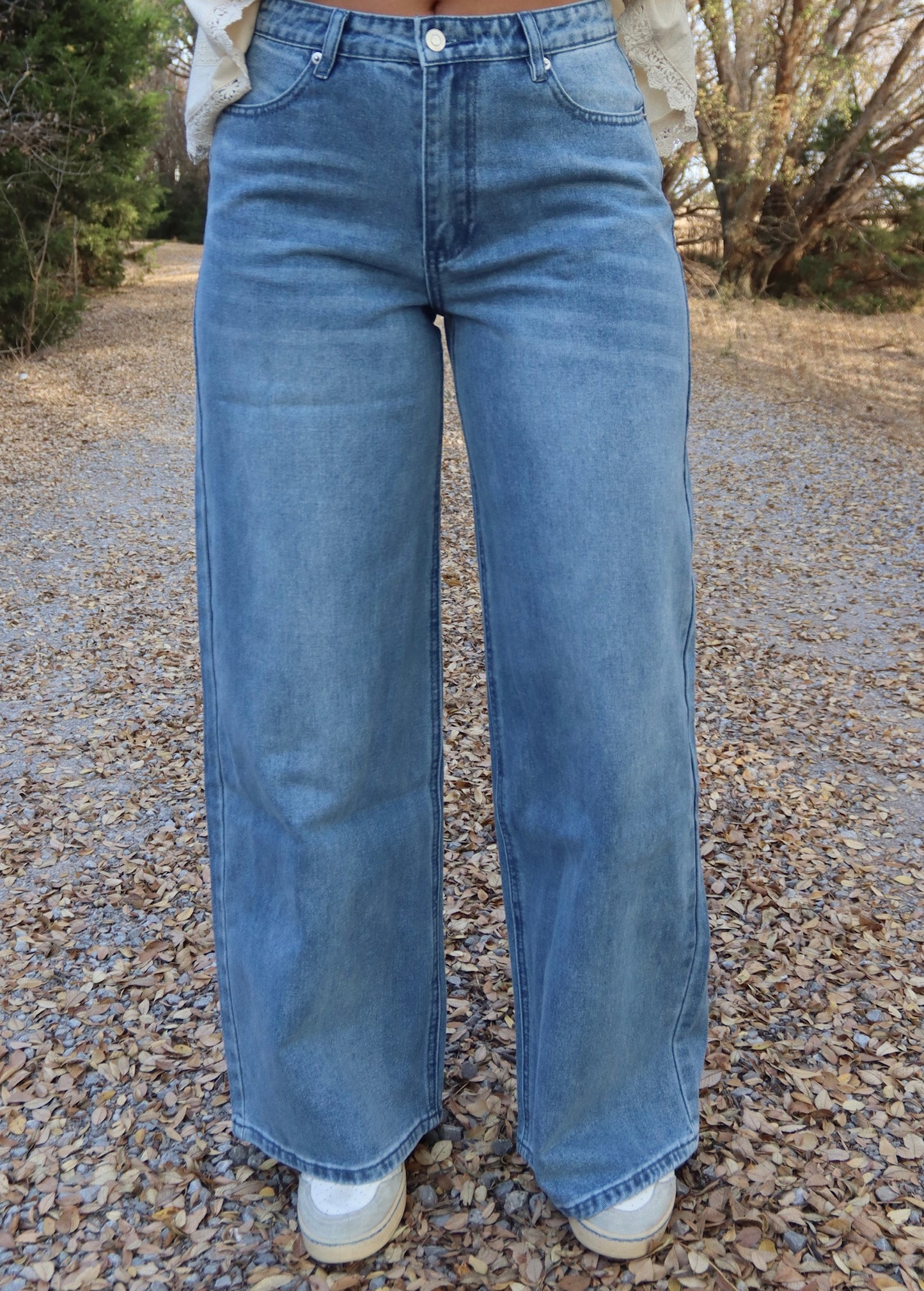 The Everyday Wide Leg Jeans