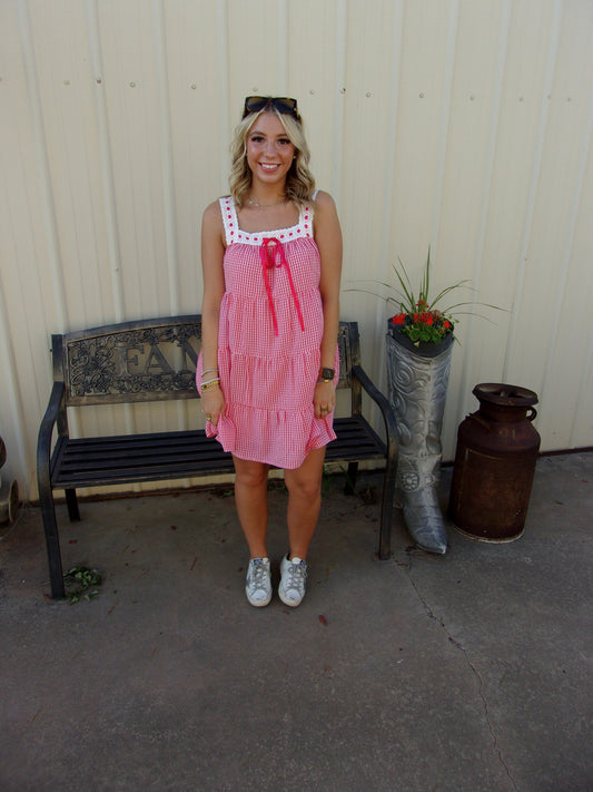Miss Americana Gingham Dress