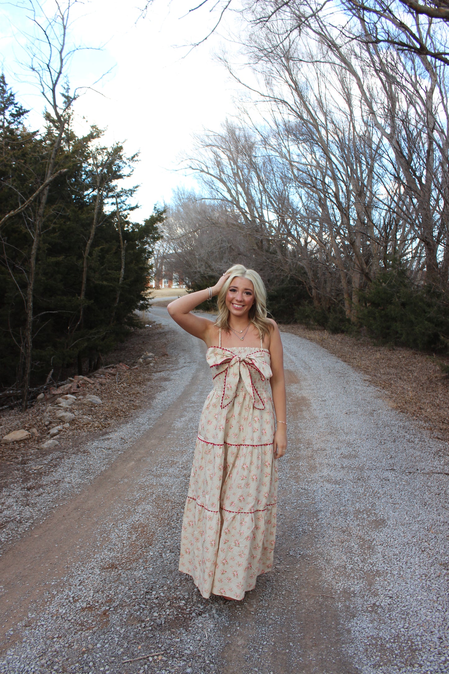 Pretty Posy Floral Maxi Dress