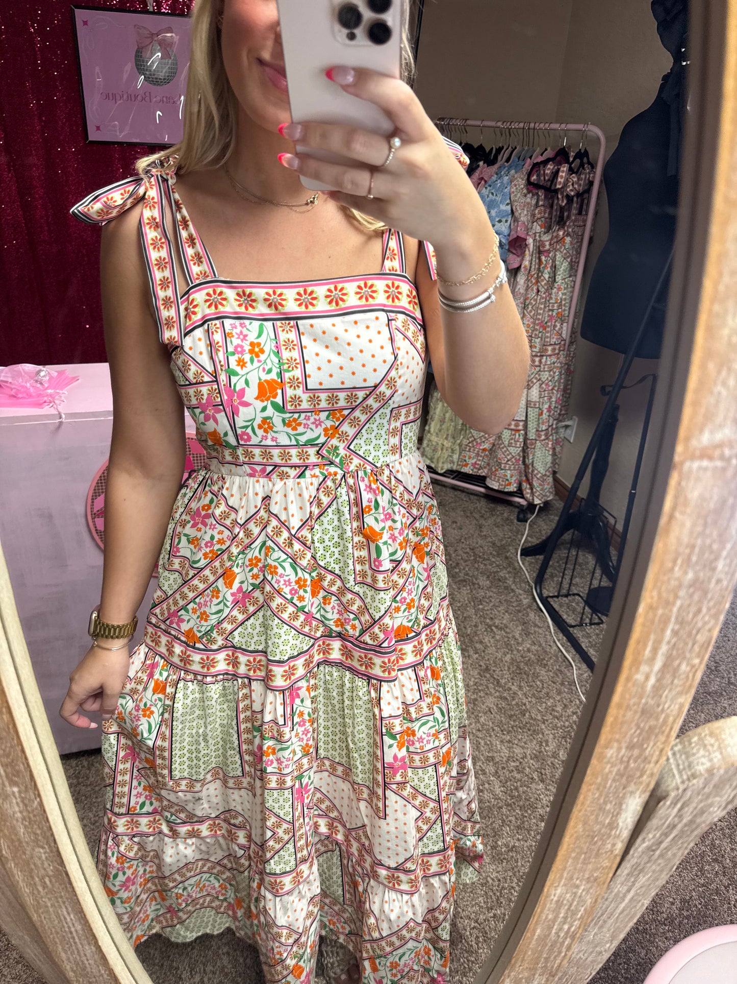 Summer in Seaside Maxi Dress