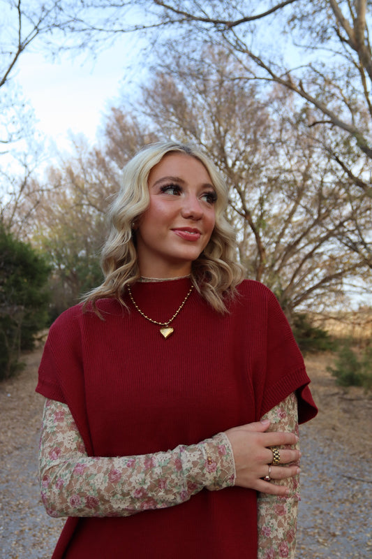 Feeling Fall Lace Undershirt