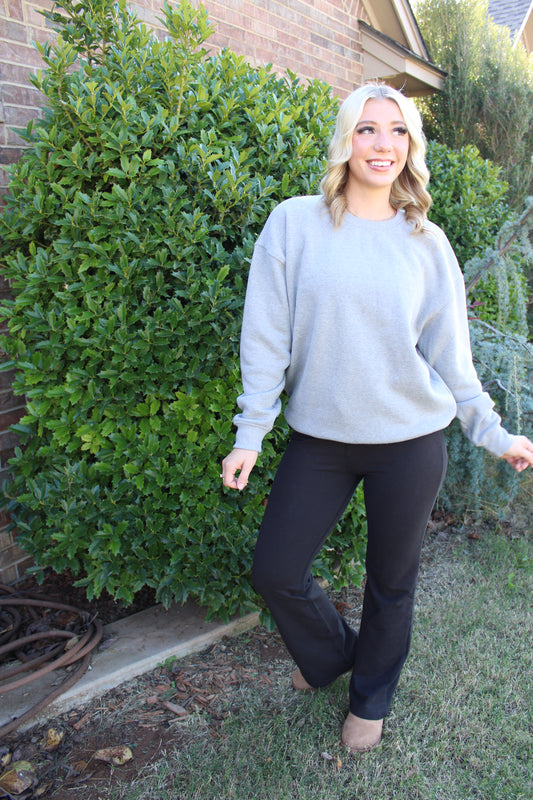 Simple Grey Crewneck