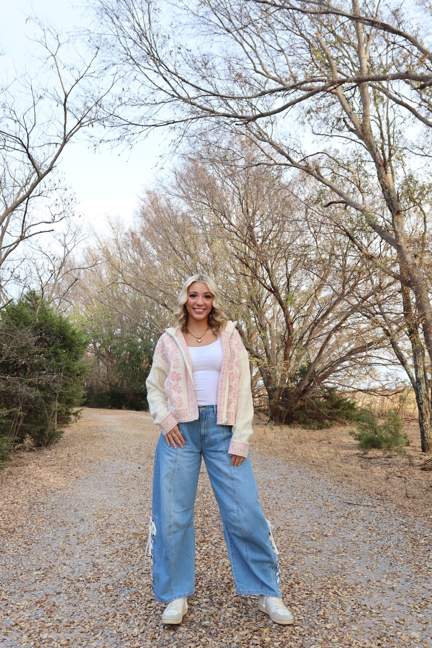 Blush & Bundled Knit Jacket