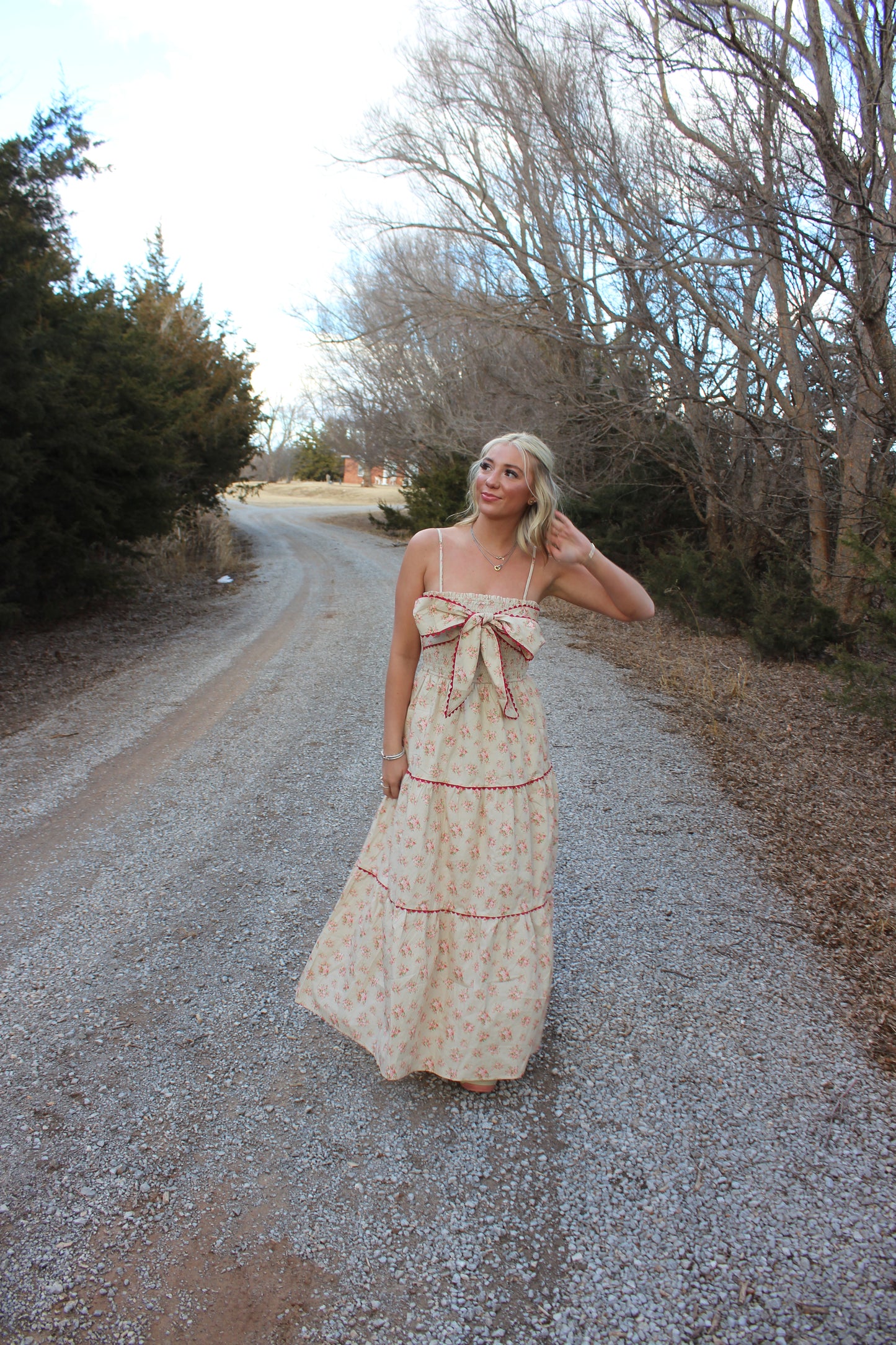 Pretty Posy Floral Maxi Dress